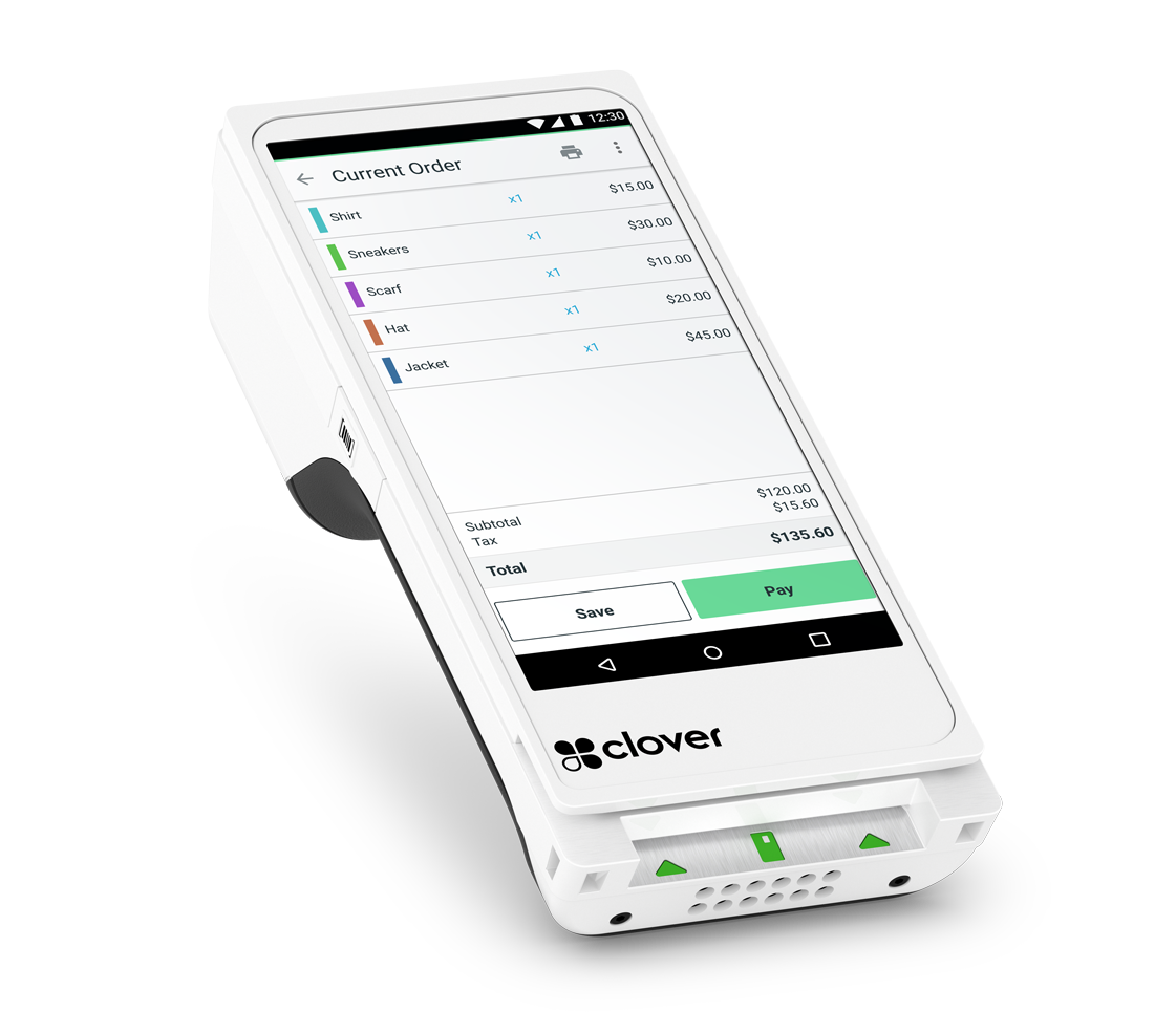 Smart handheld POS terminal of Liberer Merchant Services